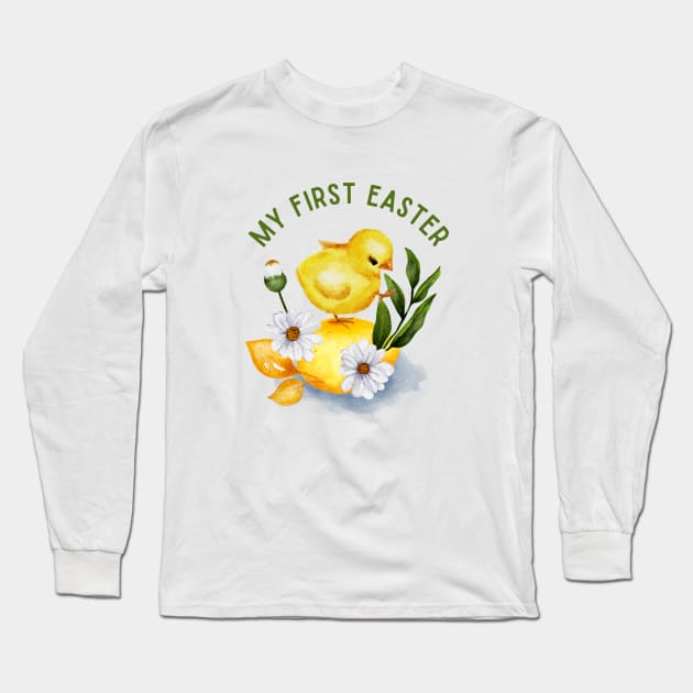 My First Easter Long Sleeve T-Shirt by Vida-Urban